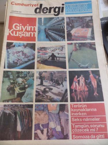 Cumhuriyet Dergi 6 Ağustos 1979