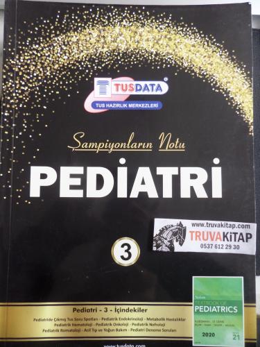 Şampiyonların Notu Pediatri 3