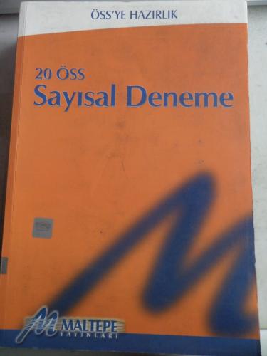 20 ÖSS Sayısal Deneme