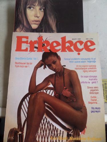 Erkekçe 1982 / 3 ( Erotik Posterli )