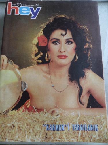 Hey Dergisi 1984 / 707 Kapak Karmeni Yargıladık