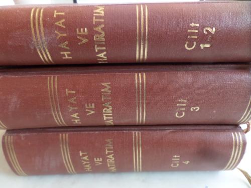 Hayat ve Hatıratım / 4 Cilt Takım Rıza Nur