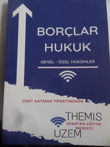 Borçlar Hukuk Genel Özel Hükümler