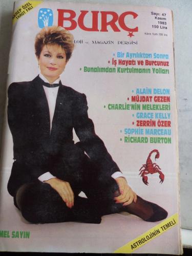Burç Aylık Yıldız Falı ve Magazin Dergisi 1983 / 47