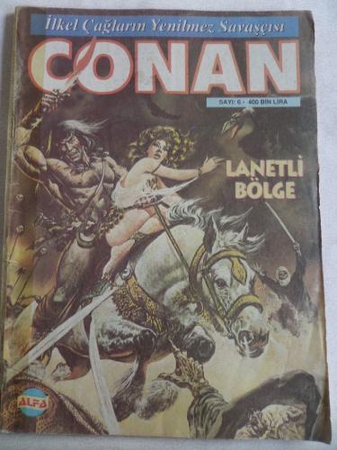 Conan Sayı 6 Lanetli Bölge