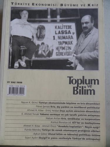 Toplum ve Bilim 1998 / 77