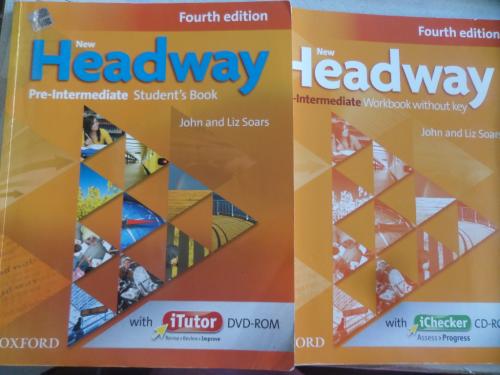 New Headway Pre-Intermediate Student's Book + Workbook + 2 CD John & L