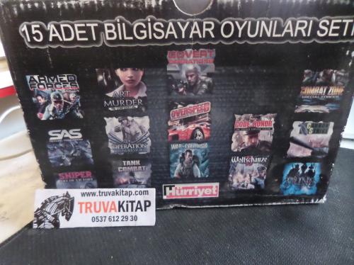 15 Adet Bilgisayar Oyunları Seti