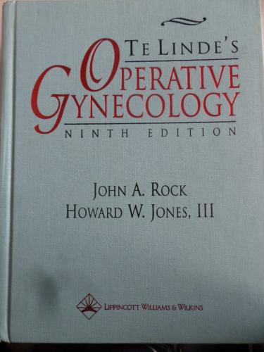 The Linde's Operative Gynecology