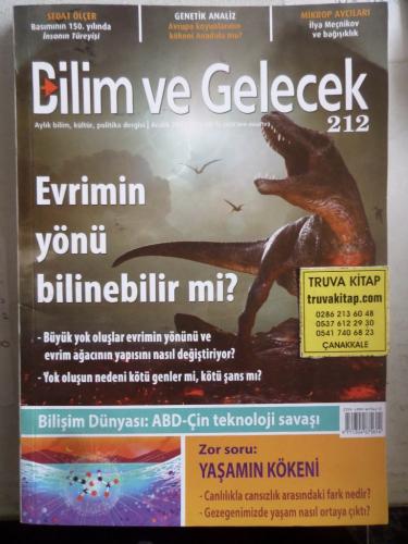 Bilim ve Gelecek 2021 / 212 - Evrimin Yönü Bilinebilir Mi ?