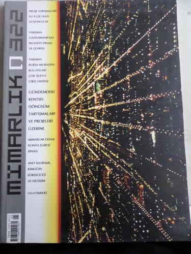 Mimarlık Dergisi 2005 / 322