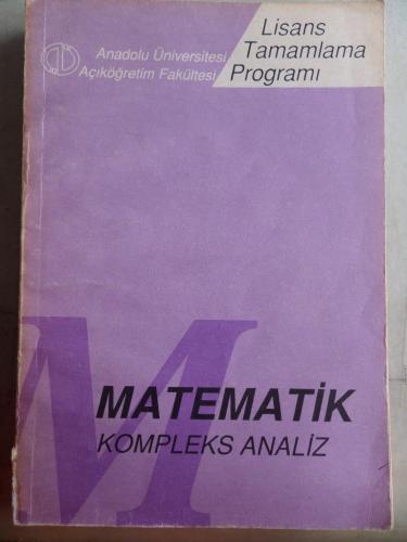 Matematik Kompleks Analiz Turgut Başkan