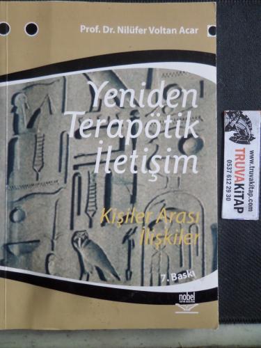 Yeniden Terapötik İletişim Kişiler Arası İlişkiler Nilüfer Voltan Acar