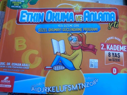 Etkin Okuma ve Anlama 2. Kademe D Kitabı Osman Abalı