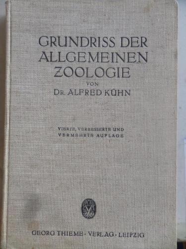 Grundriss Der Allgemeinen Zoologie