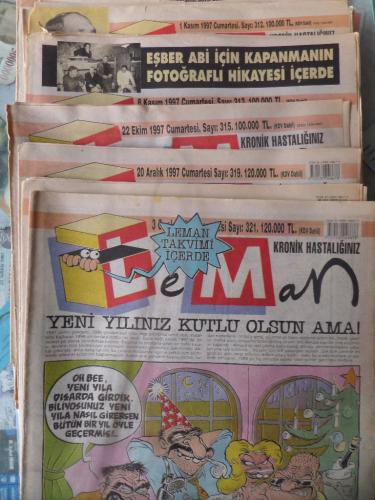 Leman 1997 / Sayı: 285-288-292-297-299-303-312-313-315-319-320-321 (12