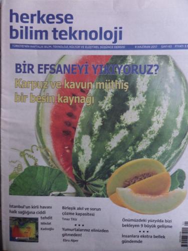 Herkese Bilim Teknoloji 2017 / 63