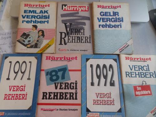 Hürriyet Muhtelif Vergi Rehberi Cep Kitapçıkları /  7 Adet