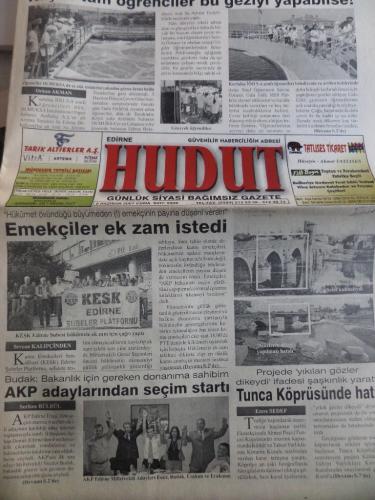 Hudut 8 Haziran 2007 Sayı 9906 Keşke Tüm Öğrenciler Bu Geziyi Yapabilse