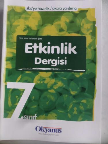 7. Sınıf Etkinlik Dergisi 1.Sayı