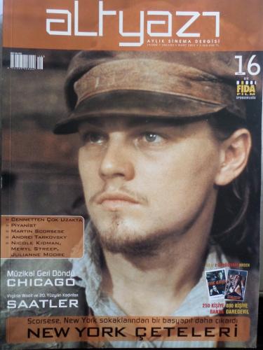 Altyazı Aylık Sinema Dergisi 2003 / 16