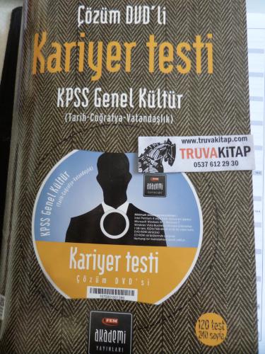 Çözüm DVD'li Kariyer Testi KPSS Genel Kültür