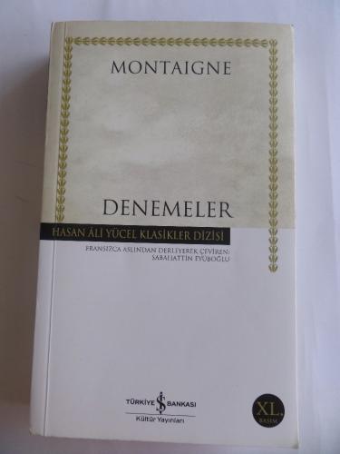 Montaigne Denemeler Montaigne