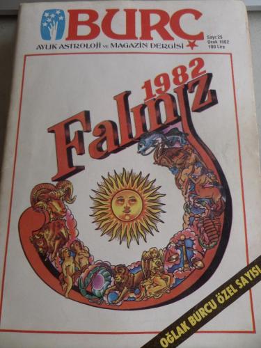 Burç Aylık Astroloji ve Magazin Dergisi 1982 / 25