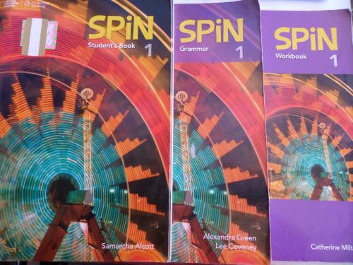 Spin 1 ( Student's Book + Grammar + Workbook ) Samantha Alcott