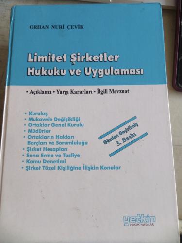 Limitet Şirketler Hukuku ve Uygulaması
