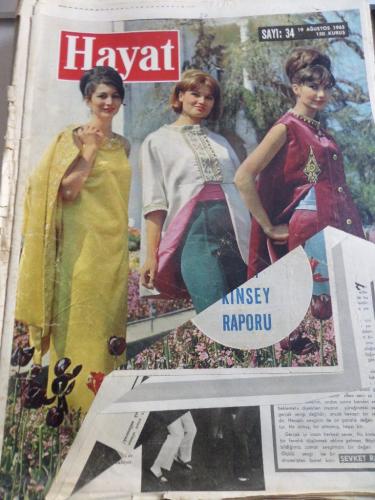 Hayat Dergisi 1965 / Sayı 34 - 19 Ağustos