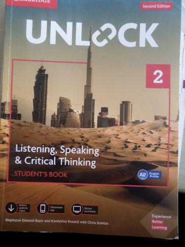 Unlock 2 Listening Speaking & Critical Thinking Student's Book Stephan