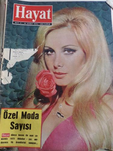 Hayat Dergisi 1972 / Sayı 9 - 24 Şubat