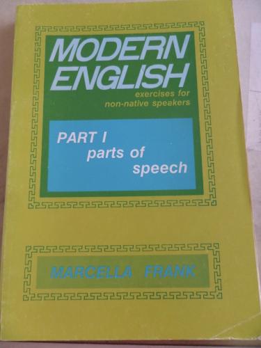 Modern English Part I Parts Of Speech Harry Collins