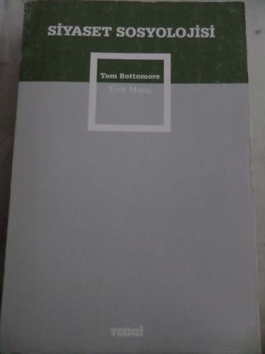 Siyaset Sosyolojisi Tom Bottomore