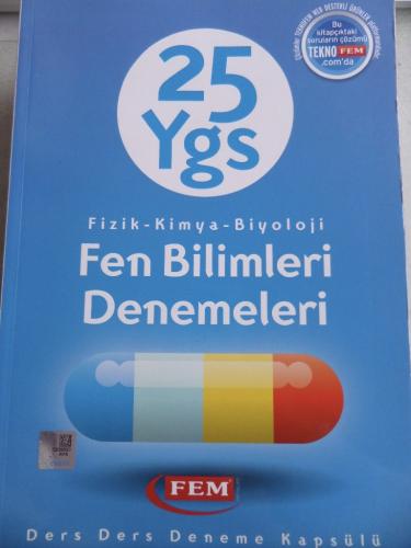 Fen Bilimleri Denemeleri 25 YGS Denemesi