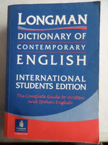 Longman Dictionary Of Comtemporary English International Students Edition