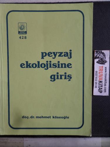 Peyzaj Ekolojisine Giriş