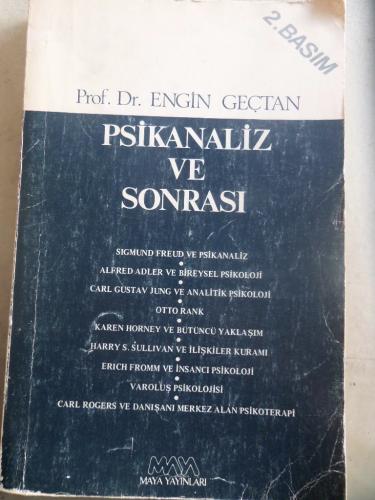 Psikanaliz ve Sonrası Engin Geçtan