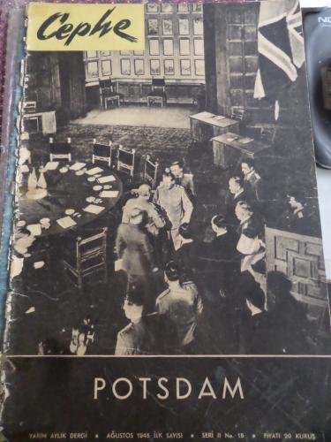 Cephe Yarım Aylık Dergi 1945 / 15