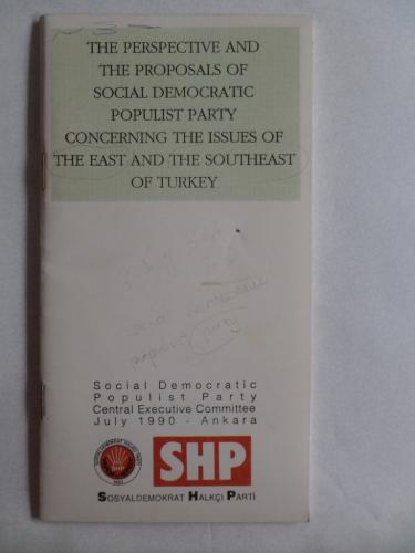 The Perspective And The Proposals Of Social Democratic Populist Party 