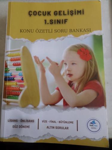1. Sınıf Çocuk Gelişimi Konu Özetli Soru Bankası