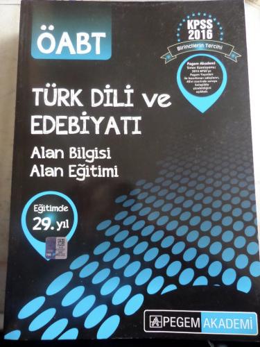 ÖABT Türk Dili ve Edebiyatı Alan Bilgisi Alan Eğitimi