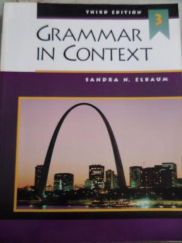 Grammar In Context 3 Sandra N. Elbaum