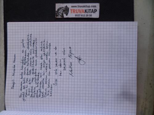 Hatıra Defteri / Bir Öğretmene Yazılan Notlar