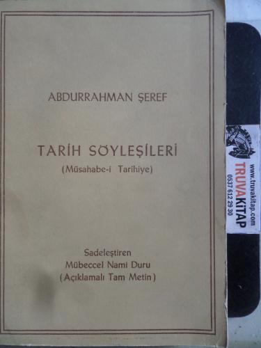 Tarih Söyleşileri ( Münahabe-i Tarihiye )