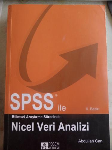 SPSS İle Nicel Veri Analizi Abdullah Can