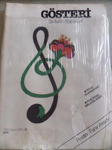 Gösteri Sanat Edebiyat Dergisi 1981 / 8
