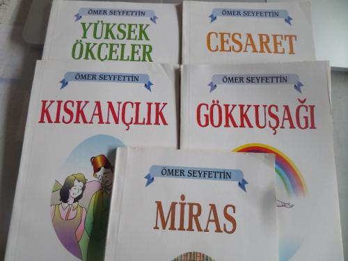Ömer Seyfettin Kitapları / 5 Adet Ömer Seyfettin
