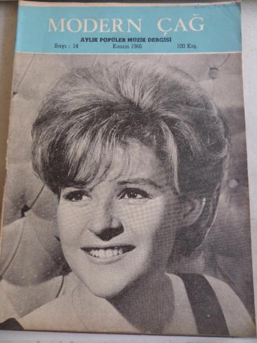Modern Çağ Aylık Popüler Müzik Dergisi 1966 / 14